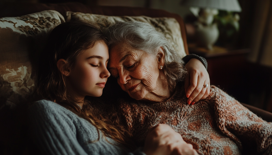 Een persoonlijk gedicht voor mijn overleden oma: een verhaal van liefde, verlies en herinneringen